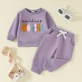 thumbnail image 2 of xaweyi Baby Boy Clothes Long Sweatshirt Pants Toddler Outfits Infant Clothing,Sizes 18-24 Months, 2 of 9