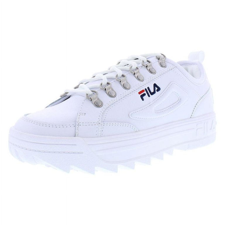 Fila Disruptor Court Womens Tennis Sneakers, Size White