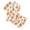 Beige, variant on Enyan Halloween Pajamas Girls 3 Piece Pumpkin Ghost Sleepwear Short Sleeve Jammies for Kids Button-Down Nightwear Kids Pajamas Girls(8-9 Years)