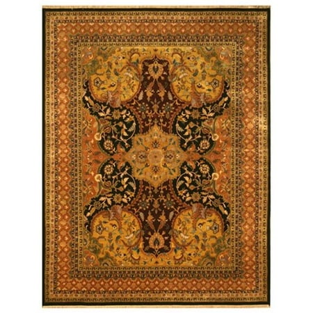 Eorc Pr510bk 6 X 9 Ft Farahan Black Hand Knotted Wool Black Polonaise Rug Walmart Canada