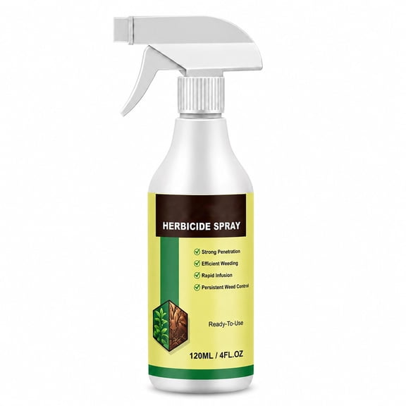 Garden Weed Killer Spray Ready To Use Courtyard Patio Herbicide Lawn Grass And Unwanted Vegetation Remover 4 Fl Oz