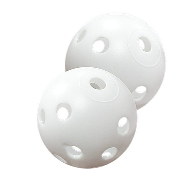 White Perforated Practice Golf Balls Available in 12, 24, 60, 120 or 240 count (each sold separately)