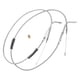 thumbnail image 3 of Juego de cables de acelerador y ralentí 56579-02A Fácil instalación Accesorios de acero inoxidable de 42 pulgadas Reemplazo directo para Fxst Fxd, 3 of 7