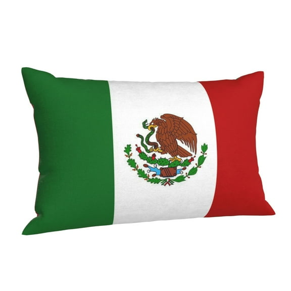 Mexican-Flag Pillowcase Pillows Cover Case Decor Decoration Rectangle Printed Throw Pillow Case Cushion Cover 20"x30"