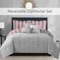thumbnail image 2 of Juego de Ropa de Cama Reversible Juicy Couture Cabana Stripe Queen, 2 of 7