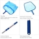 thumbnail image 3 of El juego Skimmer Net de piscina incluye 1 PCS Deep Leaf Skimmer Net 1 PCS Leaf Rake con Me Carevas  Red de espumadera, 3 of 7