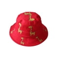 thumbnail image 5 of Yoyauz Baby Sun Hat Summer Beach UPF 50+ Sun Protection Baby Boy Cartoon Animal Print Hats Toddler Sun Hats Cap for Baby Girl Kid Bucket Hat, 5 of 7