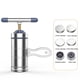 thumbnail image 2 of Naiovety Máquina para hacer fideos Manual de acero inoxidable para restaurante en casa con 6 cabezales, máquina portátil para prensar Pastas Cocina y Comedor, 2 of 6