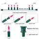 thumbnail image 3 of Cadena de luces TWINGLEHOME, color rosa, 100 L, 6 m, para interiores y exteriores, 3 of 6