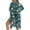 Tropical Monstera Palm Leaves, variant on Xoenoiee Blue Starfish Pattern Kimonos for Women Swimsuit Coverups Beach Cover Up Summer Swimwear Cardigan Beachwear for Beach Vacation Travel