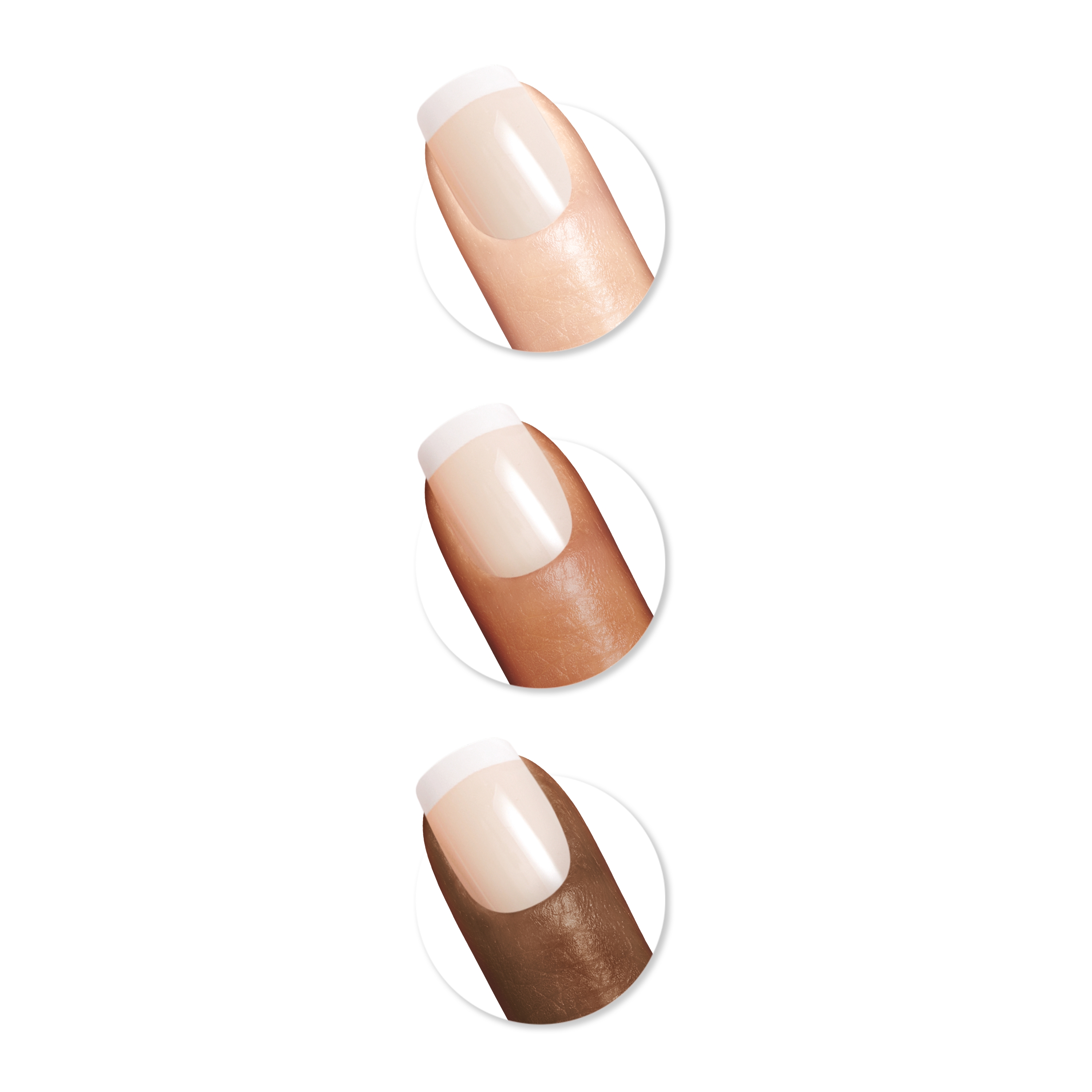 Sally Hansen Perfect Manicure Press-On Nails, French, 24 Pieces photo 5