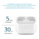 thumbnail image 4 of Estuche De Carga De Auriculares Para Ios Auriculares PRO2, Compatible Con Carga Inalámbrica Y Por Cable, Reemplazo De Estuche De Carga De Auriculares Para Ios Auriculares PRO2, 4 of 7