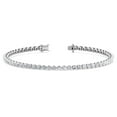 thumbnail image 2 of Mila - 4.5 Carat Crown Prong Diamond Tennis Bracelet, 2 of 7