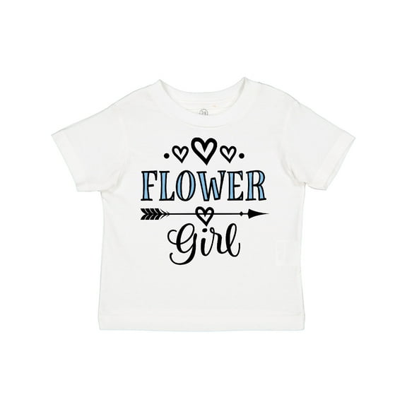 Inktastic Flower Girl Wedding Bridal Party Girls Toddler T-Shirt