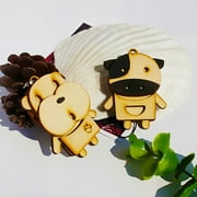 [Wooden Animals-4] - Cell Phone Charm Strap / Camera Charm Strap / Handbags Charms