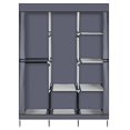 thumbnail image 3 of Zimtown 71" Closet Organizer Shelves System Clothes Storage Wardrobe, Gray, 3 of 7