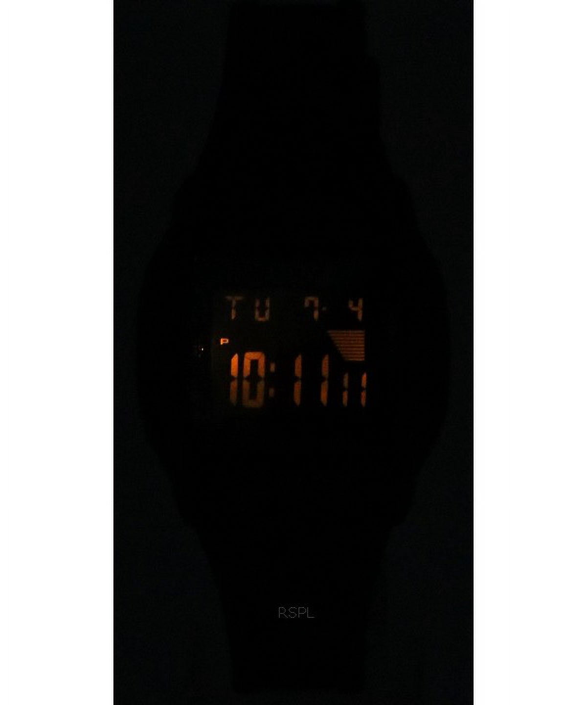 Casio Digital Sports Resin Strap Black Dial Quartz W-201-1B Men's Watch