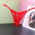 thumbnail image 3 of Womens Sexy Underwear Red Panties Cute Panties Womens Cheeky Underwear One Size, 3 of 3