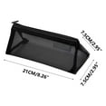 thumbnail image 3 of Aqestyerly Transparent Mesh Nylon Pencil Case with Large Capacity, Assorted Colors, 1 Count, 3 of 4