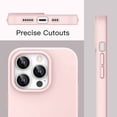 thumbnail image 6 of JETech Silicone Case for iPhone 14 Pro 6.1-Inch, Silky-Soft Touch Full-Body Protective Phone Case, Shockproof Cover with Microfiber Lining (Pink), 6 of 7
