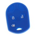 thumbnail image 1 of Funda protectora de silicona para llaves con botones de colores modernos Azul oscuro, 1 of 7
