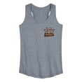 thumbnail image 2 of Toy Story - Sheriff Woody Show - Women's Racerback Graphic Tank, 2 of 4
