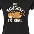thumbnail image 3 of Pokémon - The Snuggle Eevee - Juniors Fitted Graphic T-Shirt, 3 of 5