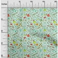 thumbnail image 2 of oneOone Cotton Poplin Orange Fabric Tool Craft Projects Decor Fabric Printed By The Yard 42 Inch Wide, 2 of 6