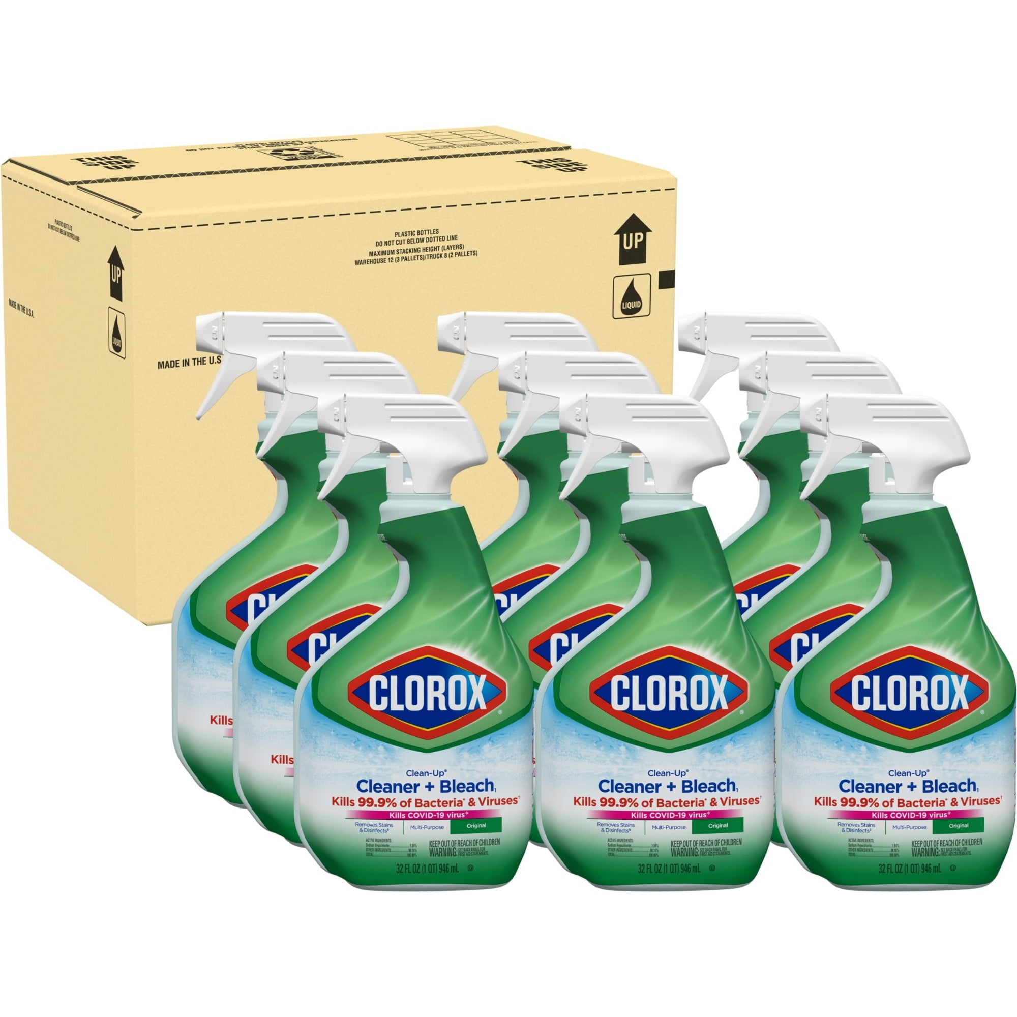 Clorox® CleanUp All Purpose Cleaner With Bleach Spray Bottle, 32 Oz