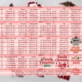 thumbnail image 3 of Gkeoshab Christmas Pajamas Matching Family Pajamas Sets Christmas PJ's 26 Letter Print Top and Plaid Bottom Sleepwear Jammies with Pockets, 3 of 6