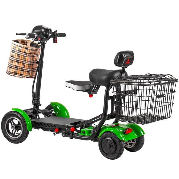 Bangeran Light Mobility Scooter Adjustable Speed Padded Armrests Easy Travel
