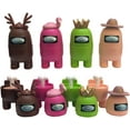 thumbnail image 2 of 12 Pcs Among Us Toys Action Figures Set  3.3 Inches PVC Mini Desk Toys for Among Us Game Fans - 12Pcs, 2 of 5