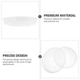 thumbnail image 3 of GOOHOCHY 5pcs Flower Pot Bottom Tray for Planter Water Drainage Transparent, 3 of 8