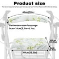 thumbnail image 6 of HELLHERO Blade Rollator Walker Seat and Backrest Rollbar Covers Set Rollator Walker Seat Covers with Anti-Slip Cover for Seniors Adult, 6 of 7
