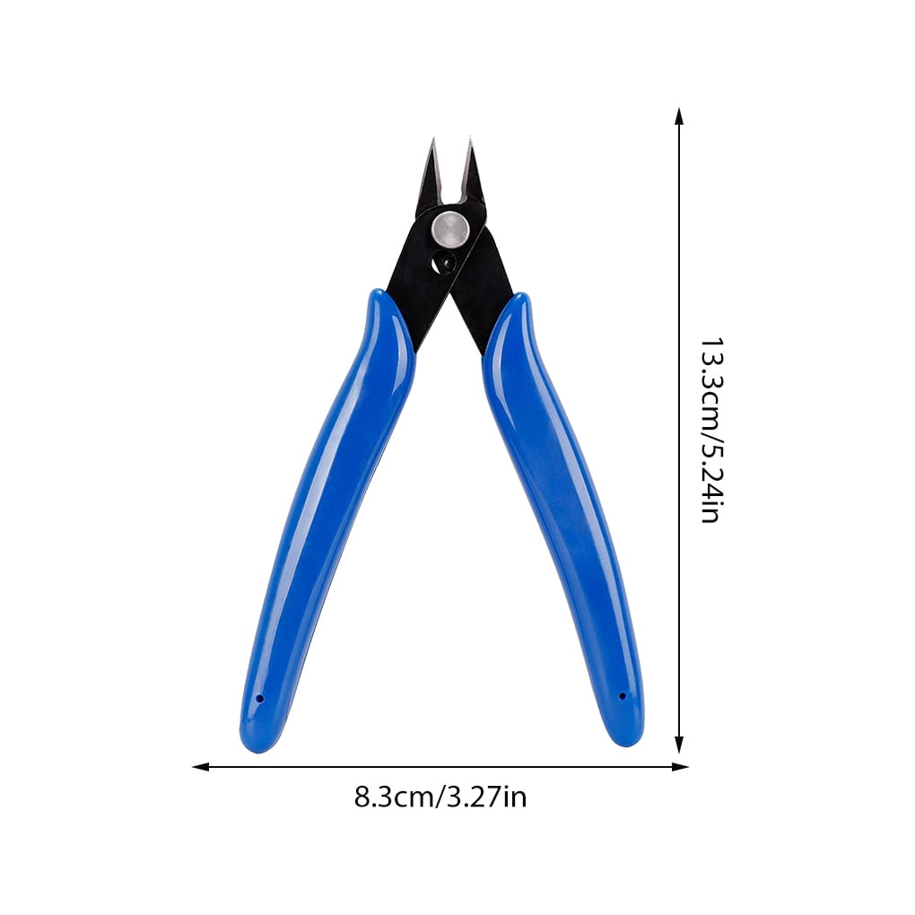 Tolxh Replacement Part New Mini Wire Cable Cutters Side Cut Snips Flush  Pliers with Lock Nipper Hand Tools