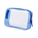 thumbnail image 3 of Bolsa de maquillaje transparente Bolsa de cosméticos Bolsas de viaje transparentes para artículos de tocador Estuche de cosméticos Azul jinwen Estuche de maquillaje transparente, 3 of 8