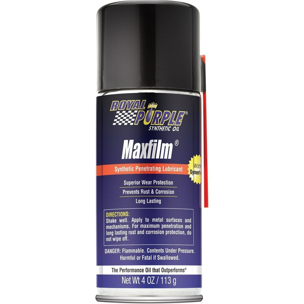 Royal Purple 05000 Maxfilm Synthetic Spray Lube Aerosol, 11 oz ...