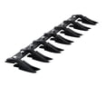 thumbnail image 1 of KFFKFF Tooth Bar for Buckets, 53'',Robust Tractor Bucket Teeth Bar Suitable for Sub-Compact Tractor Loader,Loads up to 4560 lbs,for Bucket Cutting Edges of 1/2'' or Less, No Drilling Necessary, 1 of 9