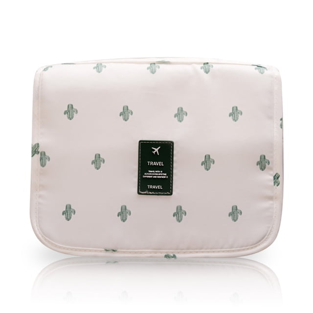 Naiovety Neceser colgante Tela Oxford Cosmético Organizador de gran capacidad con gancho Bolsa plegable Bolsas de almacenamiento Accesorio de inodoro Type2 NO2 Naiovety HA010962-02