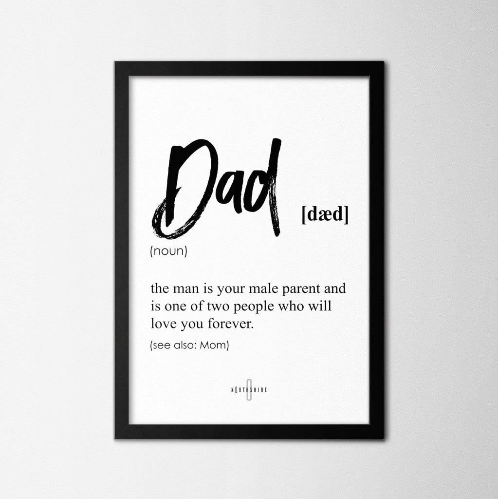 unframed Family Forever Quote Dictionary Book Page Artwork Print Picture Poster Home Office Bedroom Nursery Kitchen Wall Decor