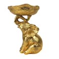 thumbnail image 1 of Portaincienso de Elefante Dorado CREACIONES DEKORA 15cm, 1 of 5