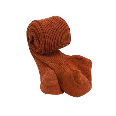 

Domingbub Baby Stockings Autumn Winter Hot Baby Toddler Kids Girls Cotton Warm Pantyhose Stockings Tight Brown 3-4 Years
