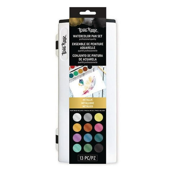 Brea Reese Ensemble de Peinture Aquarelle - Métallique Qualité professionnelle