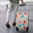 thumbnail image 3 of Pioneer Flower Floral Print Pattern Luggage Cover Fashion Suitcase Cover Baggage Covers Fit 25-28 Inch Luggage (Go Travel), 3 of 5