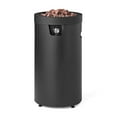 Mainstays 28inch Tall Column Propane Gas Outdoor Fire Pit, Matte Black