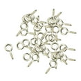 thumbnail image 4 of 50x Tiny Mini Eye Pins Eyepins Hooks Eyelets Screw, 4 of 5