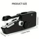 thumbnail image 3 of 1pc Handheld Sewing Machine: Portable Cordless Tool for Home Repair & Handicrafts (Battery Not Included), 3 of 4