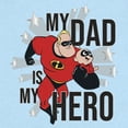 thumbnail image 2 of Infant's The Incredibles Father's Day My Hero Dad Bodysuit, 2 of 4