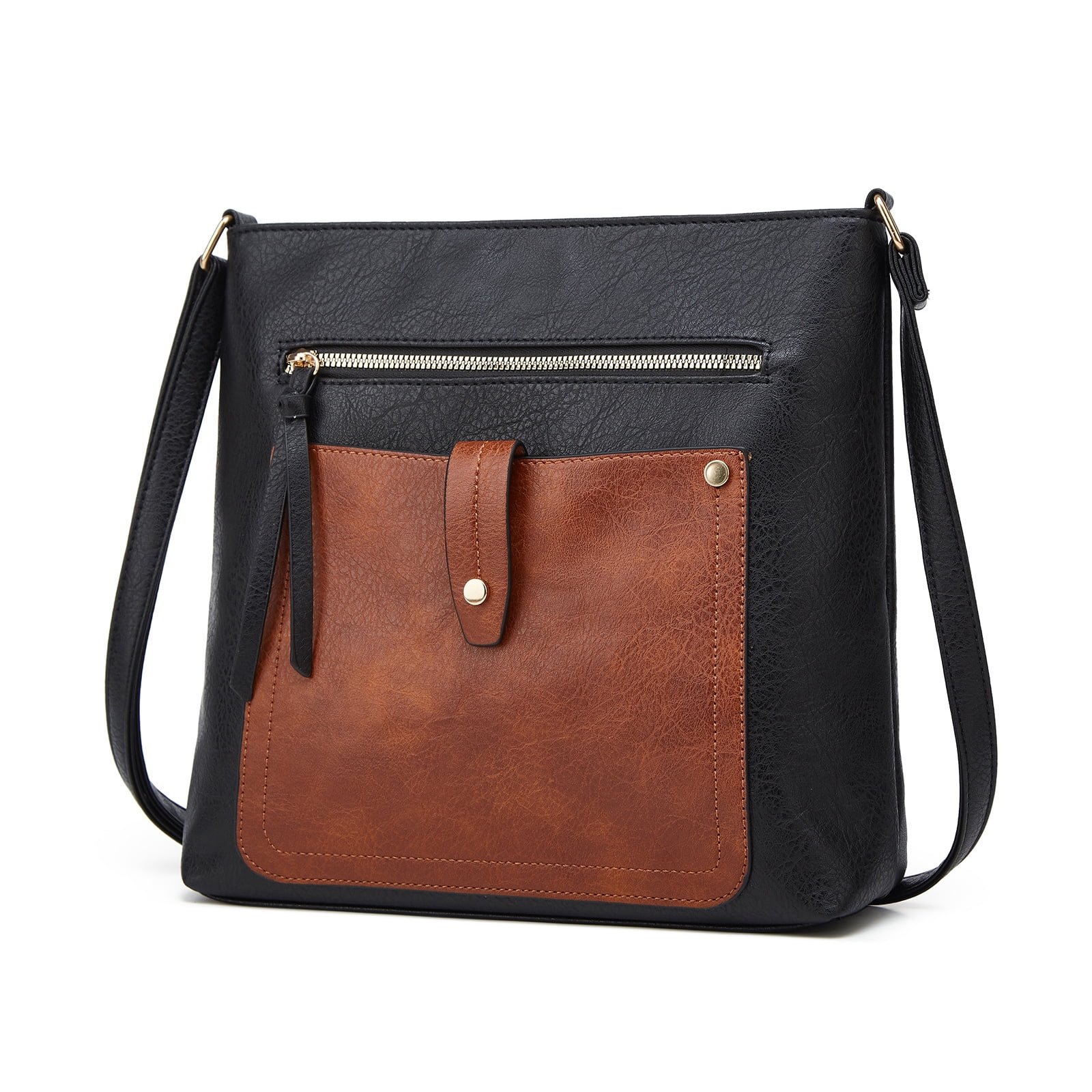 GAEKEAO Hobo Bags for Women Large Leather Purses and Handbags Crossbody Tote Shoulder Bag with Side Pockets Adjustable Strap