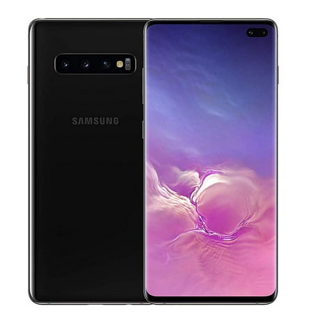 Samsung Galaxy S10+ SM-G975F/DS 512GB+8GB Dual SIM Factory Unlocked (Ceramic Black)